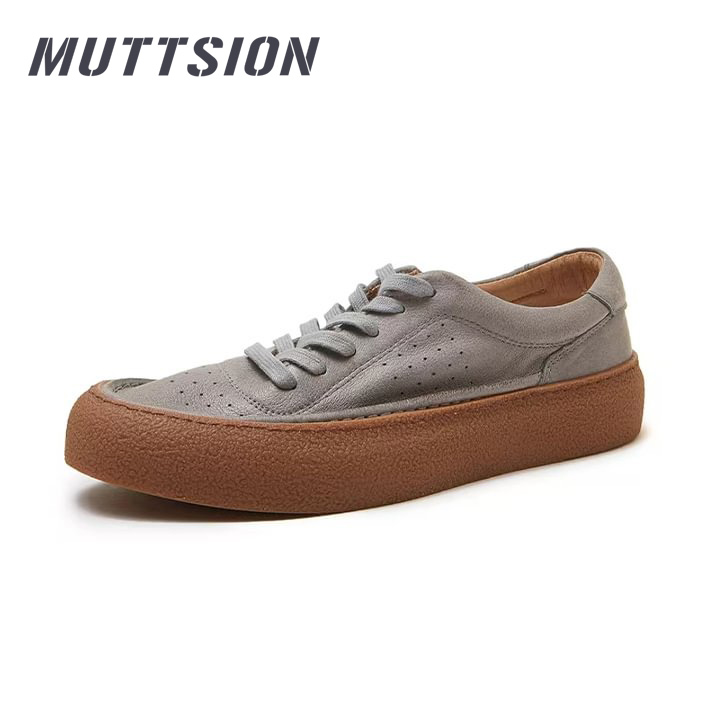 MUTTSION Retro Trendy Fashion Softsole Casual High-end Skate Shoes MUTTSION.COM MUTTSION
