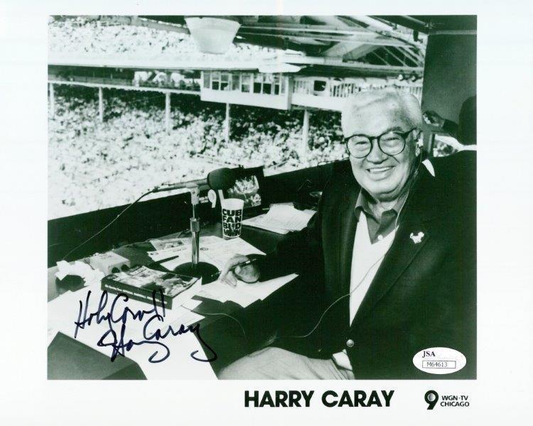 REPRINT - HARRY CARAY Chicago Cubs Autographed Signed 8 x 10 Photo Poster painting RP