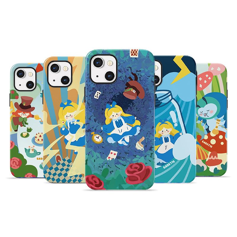 Alice's Adventures in Wonderland Phone Case for iPhone 13