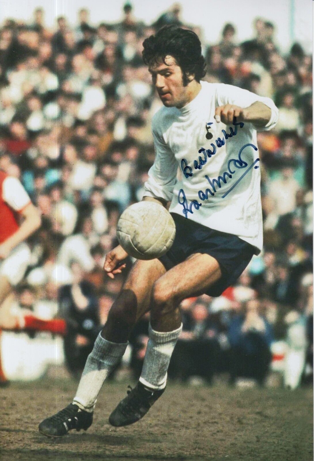 Roger Morgan Hand Signed Tottenham Hotspur 12x8 Photo Poster painting 2.