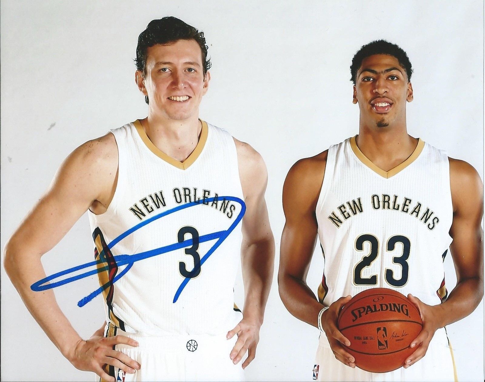 OMER ASIK signed autographed NEW ORLEANS PELICANS 8x10 Photo Poster painting w/COA