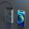 12V/24V To AC 220V Auto Converter Digital Display Auto Power Inversor 4 USB Port