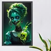 (40*70cm)Horror Girl - Round AB Drill Diamond Painting
