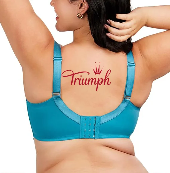 Triumph - 3 piese 🔥Sutien de dama cu cupa intreaga din dantela