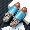 2021 New Men's Color Casual Leather Shoes -Dress Shoes