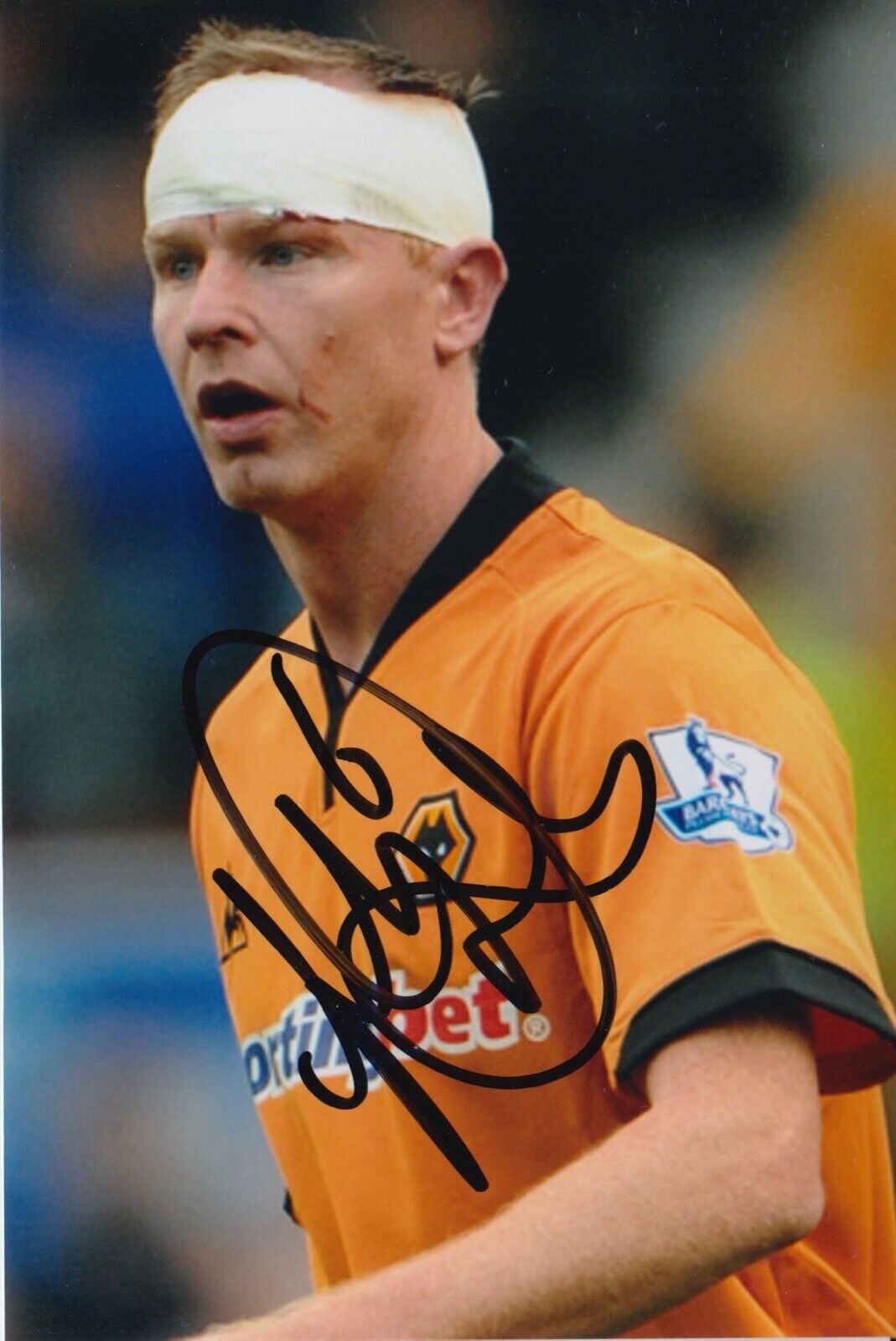 JODY CRADDOCK HAND SIGNED 6X4 Photo Poster painting - FOOTBALL AUTOGRAPH - WOLVES 1.