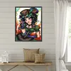 Fille-Ronde drill diamant peinture-40*50cm
