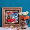 Diamond Painting-DIY Full Round Drill Christmas Car