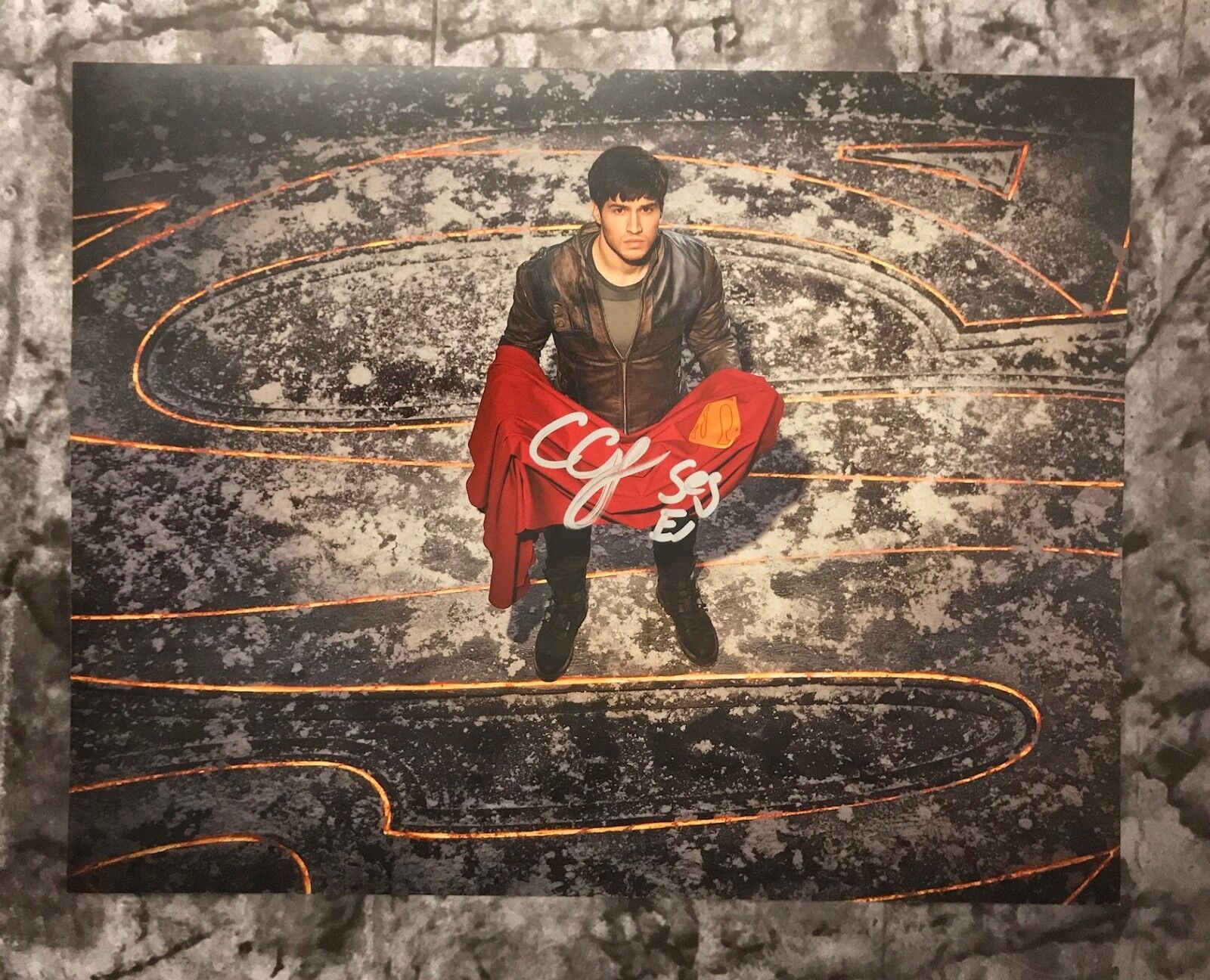 GFA Krypton Seg-El * CAMERON CUFFE * Signed 11x14 Photo Poster painting Poster MH1 COA