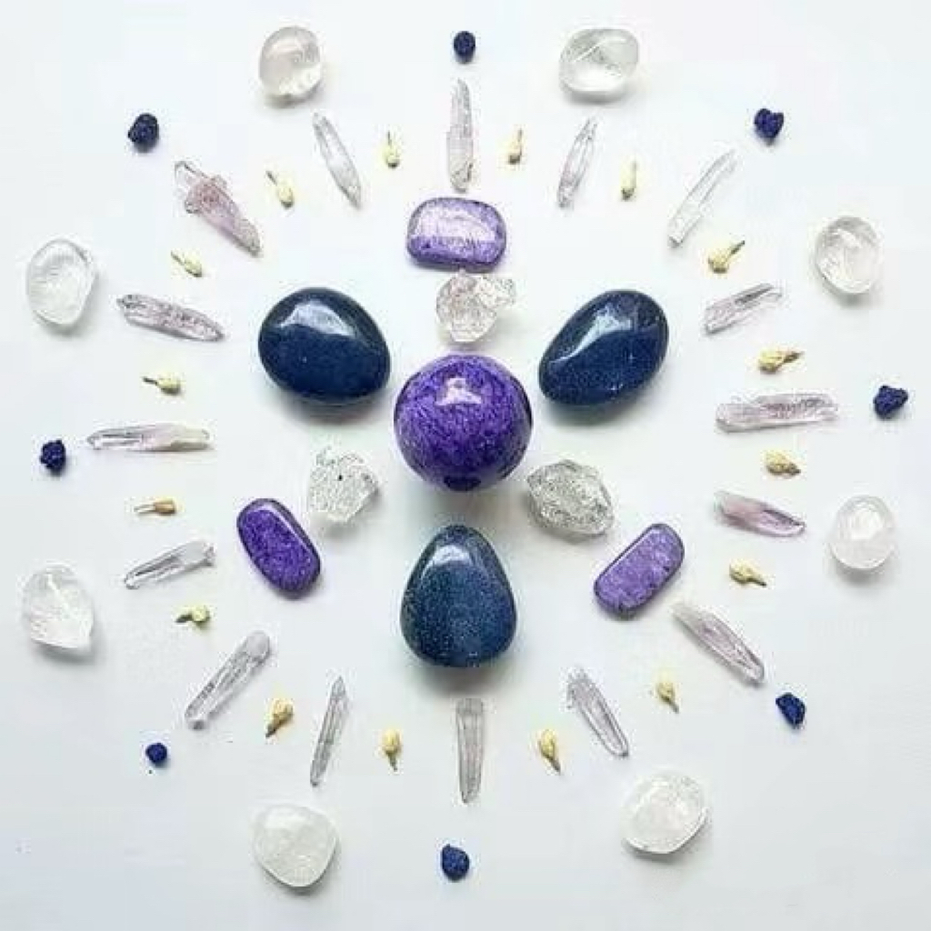 How to make crystal mesh