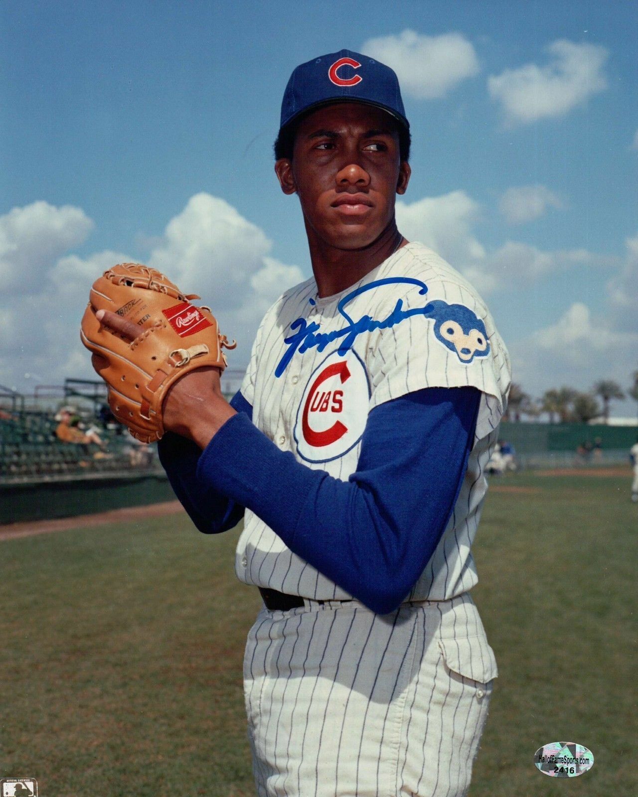 Fergie Jenkins Signed 8X10 Photo Poster painting Autograph Chicago Cubs Posing w/COA Auto