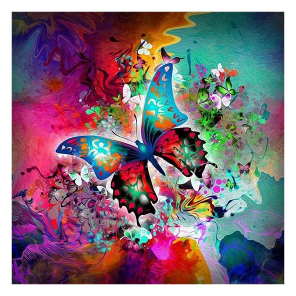 Diamond Painting - Full Round - Butterfly(30*30cm)