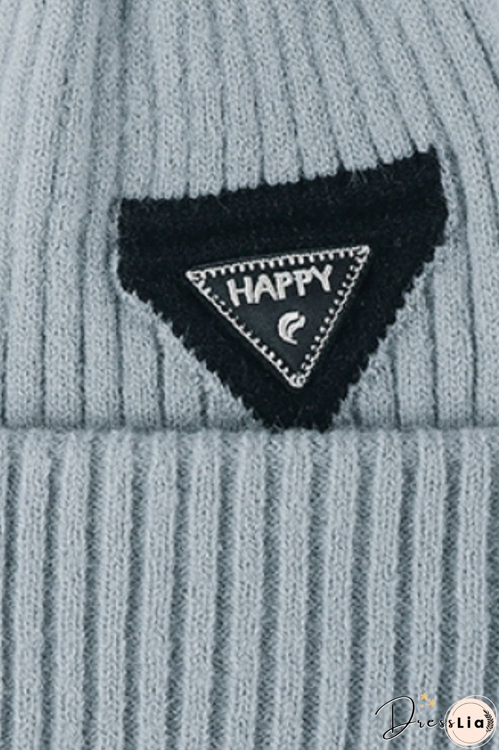 HAPPY Contrast Beanie