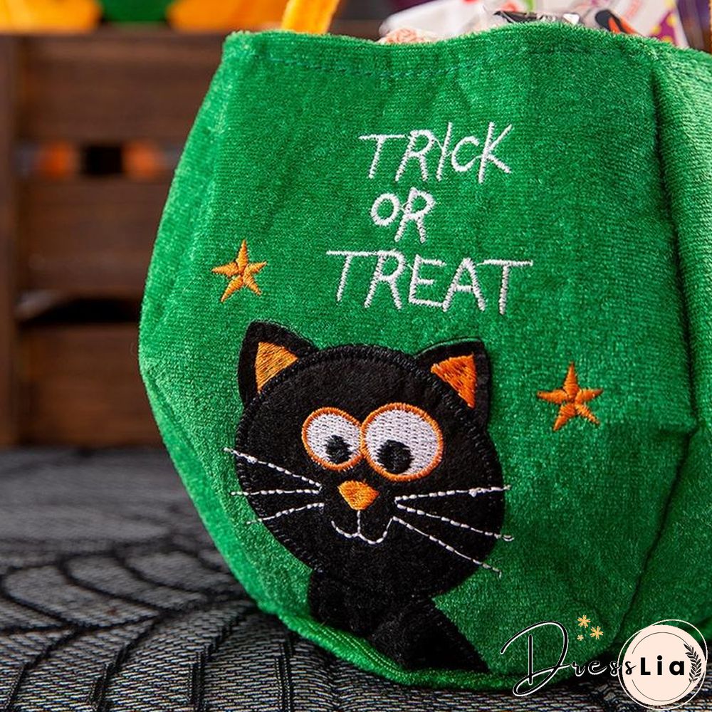 Halloween Candy Bag Gifts Bag Party Favors Storage Pouch Protable Handbag