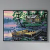 Lakeside-14CT Stamped Cross Stitch Kit(30*21cm)