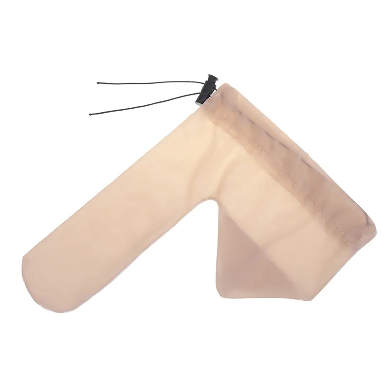 Men's Lingerie Penis Sheath Cover – C-String Briefs Pouch Underwear (Ice Silk/Cotton)