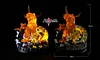 Agumon & Greymon with LED - Digimon Resin Statue - Idea Rocket Studios