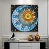 >SALE<Diamond Painting Partial Special Drill Sun and Moon Picture of Rhinestone