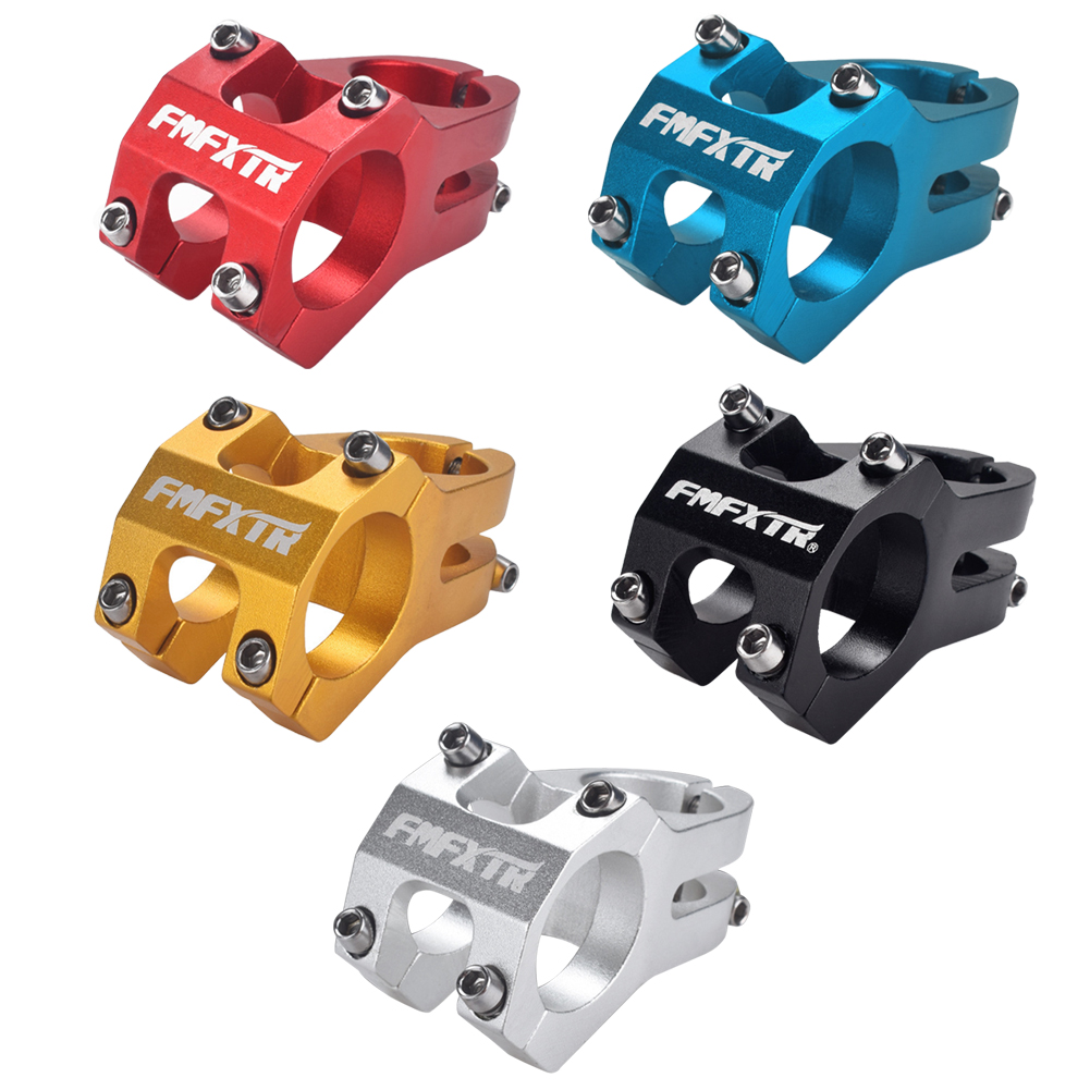 

31.8 mm Bike Stem 45mm Aluminum Mountain Road Bike Short Handlebar Stem, Blue, 501 Original