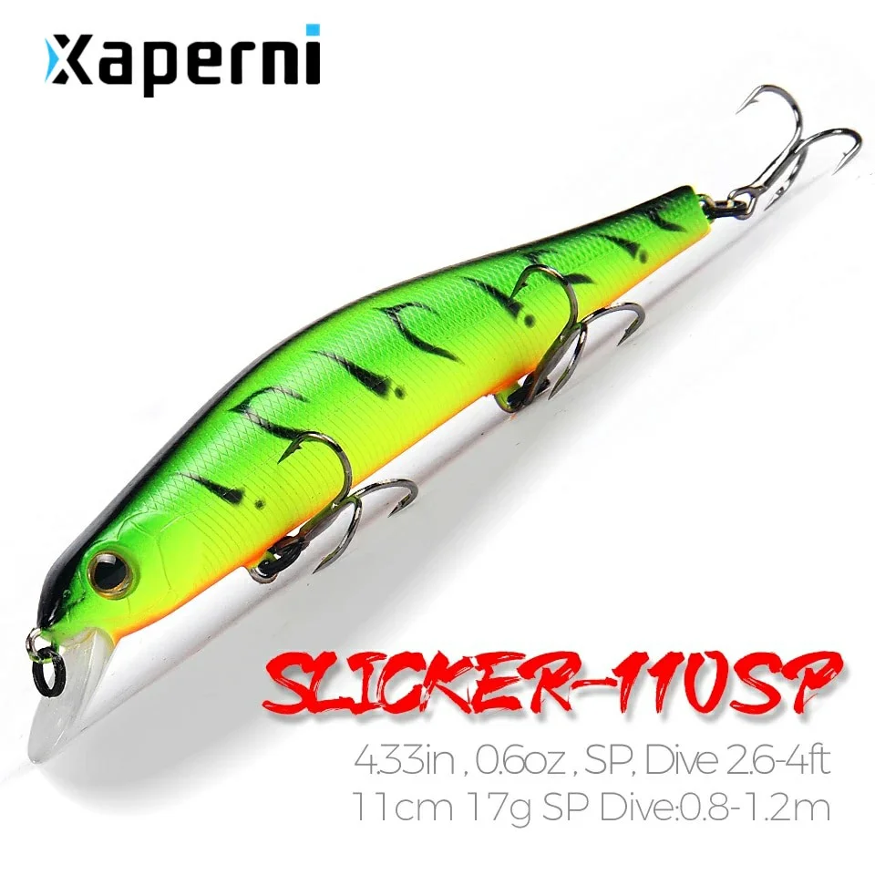 Xaperni 11cm 17g magnet weight system long casting New model fishing lures hard bait dive 0.8-1.2m quality wobblers minnow