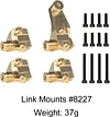 AMK TRX4 Brass Weights Portal Axle Housing Link Mount Diff Cover for 1/10 RC Crawler TRX-4 Defender Bronco Sport K5 TRX6 LCG Upgrade
