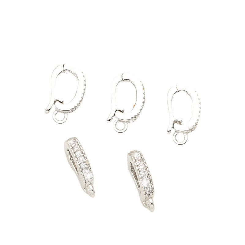 10 PCS/Package Copper Solid Color Pendant