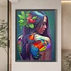 Diamond Painting-DIY Full Round Drill Butterfly Girl(50x60cm)