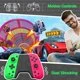 DinoFire Switch Joycon Controller for Nintendo Switch & Switch OLED（Red & Green）