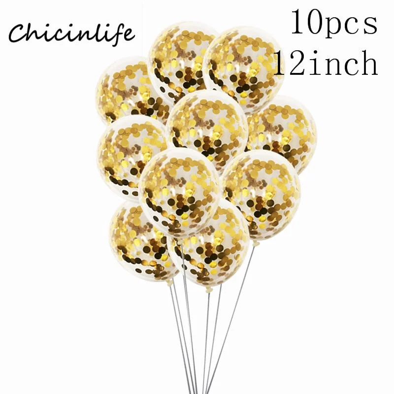 Chicinlife Rose gold Bride To Be Latex Balloons heart star balloon Bachelorette wedding party decoration