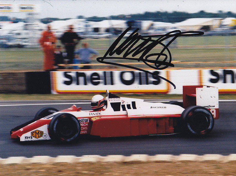 Martin Brundle Hand Signed Photo Poster painting 9x6.