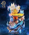 Ultra Instinct Son Goku Cosplay Pikachu - Pokemon Dragon Ball Resin Statue - MIRO Studios