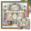 Sewing Shop-11CT Stamped Cross Stitch 45*45cm/17.72*17.72in tapestrymarket