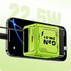 ⚡W&O 2-in-1 GaN Compatible with Fast Charger