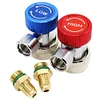 R134A A/C Adapter Copper High Low Adapter Air Conditioner Coolant Quick Coupling