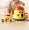 Electric Push Walker and Spinning Ball Launcher Baby Walker Set Baby Vacuum Toy