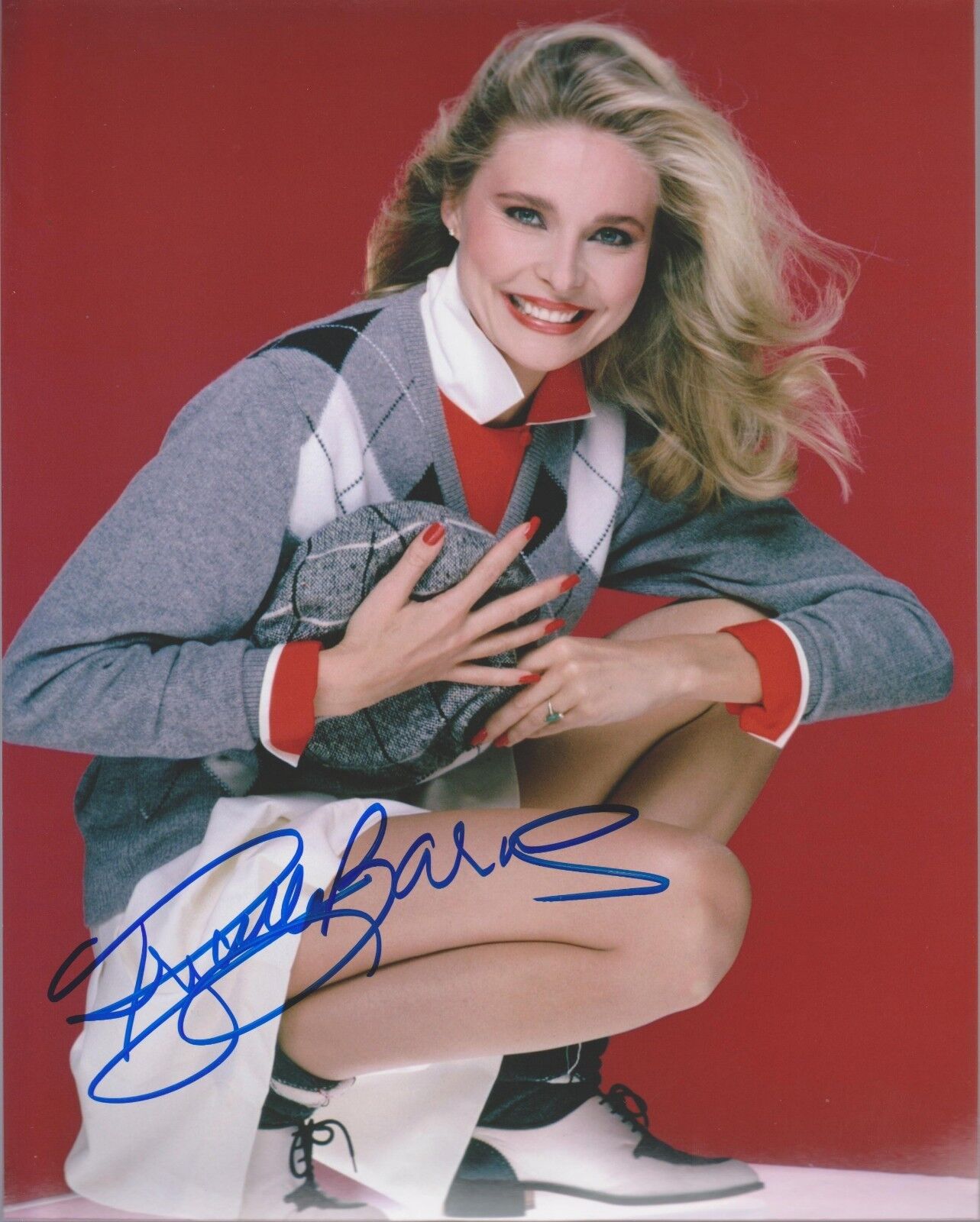 Priscilla Barnes Signed 8x10 Photo Poster painting - Terri Alden on Three's Company - SEXY!!! #3