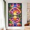 (40*70cm)Flamingo - Full Round Drill Diamond Painting