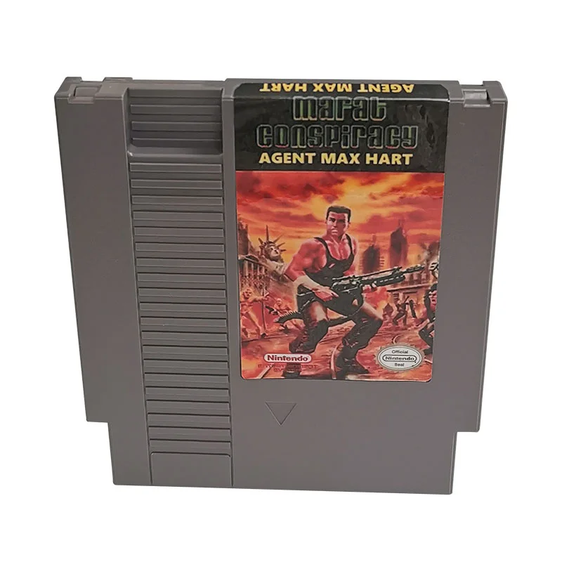 Agent Max Hart For Nintendo NES - 8 Bit Game Cartridge