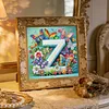 Butterfly Flower Z 5D Partial Drill DIY Diamond Painting Kit 30*30cm