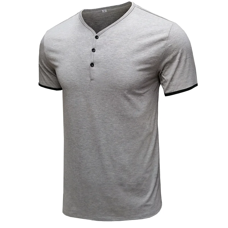 Letclo™ Mens Casual Slim Fit Short Sleeve T-Shirt letclo Letclo