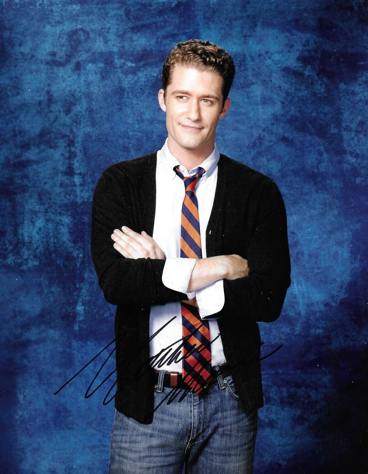 Matthew Morrison Signed Glee 10x8 Photo Poster painting AFTAL