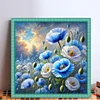 Poppy-11CT Stamped Cross Stitch 40*40cm/15.75*15.75in