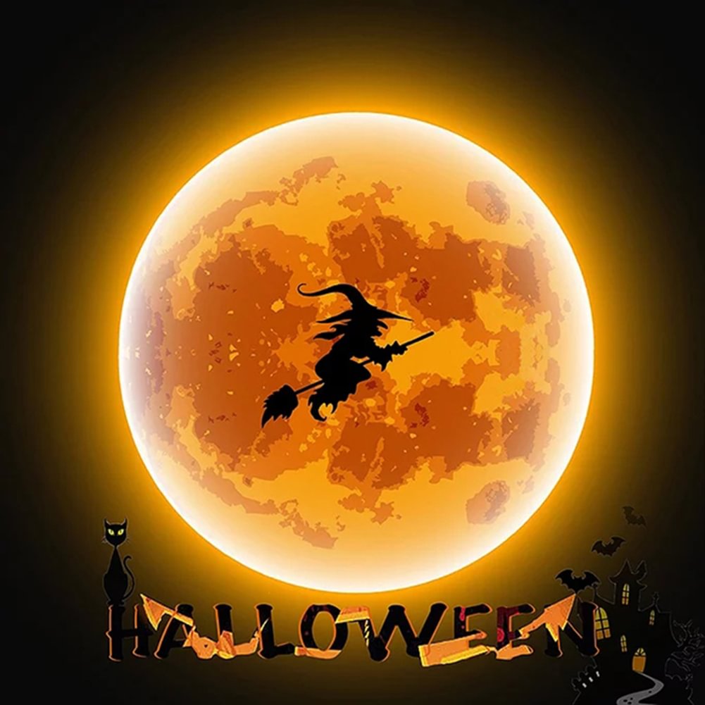 Halloween - Full Round - Diamond Painting(30*30cm)