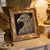 Kits sp&eacute;ciaux de peinture en diamant en forme d&rsquo;aigle en forme de per&ccedil;age partiel DIY pour adultes d&eacute;butants d&eacute;coration int&eacute;rieure peintures de diaman