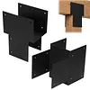 [US Local Warehouse] 2 Pack Pergola Brackets 6x6 (Actual 5.5x5.5in) Posts Caps Tie Brackets Galvanized Steels Gazebo Hardware Kit for Gazebos Deck & Porch Post To Beam