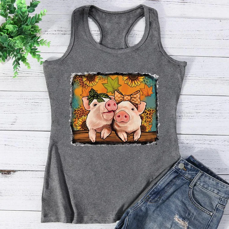 Pigs Vest Top