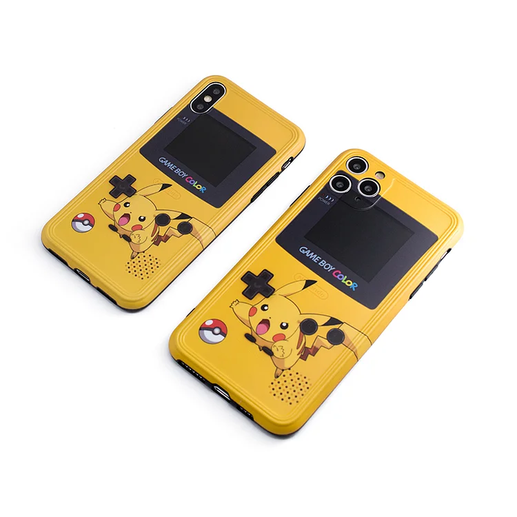 Pokemon Retro Game Console Phone Case For Iphone weebmemes