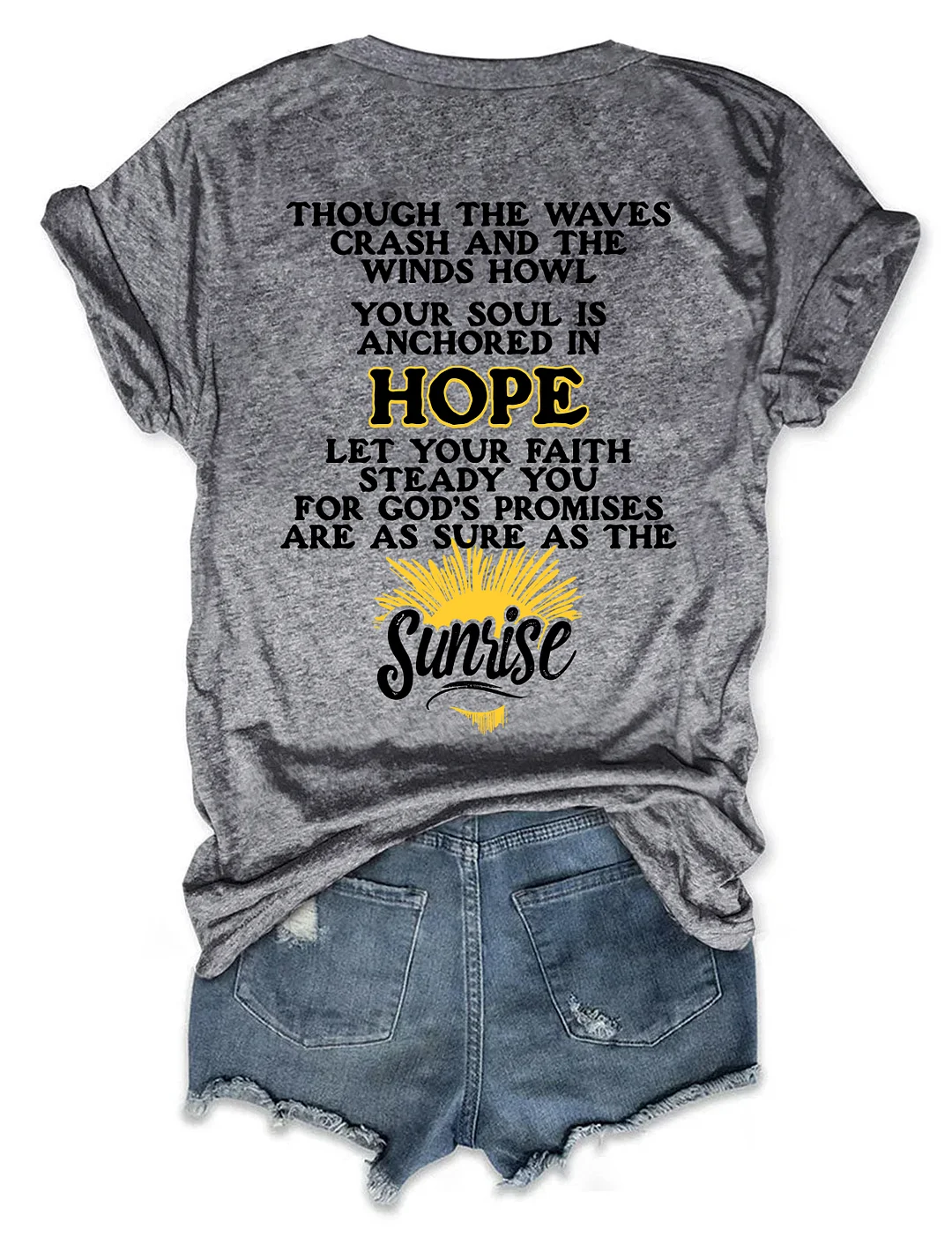 Anchor In The Storm Faith T-shirt