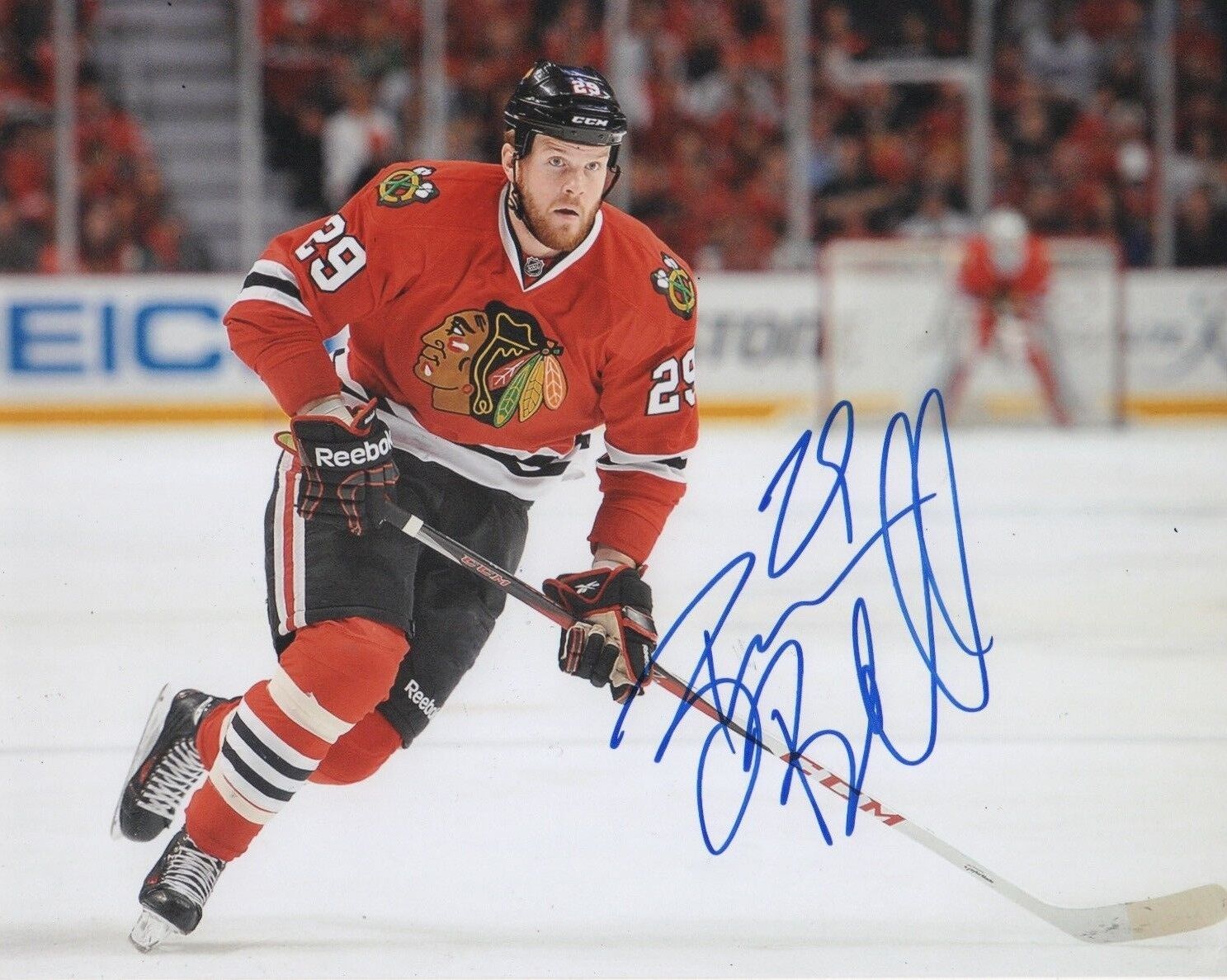 Chicago Blackhawks Bryan Bickell Signed Autographed 8x10 Photo Poster painting COA D