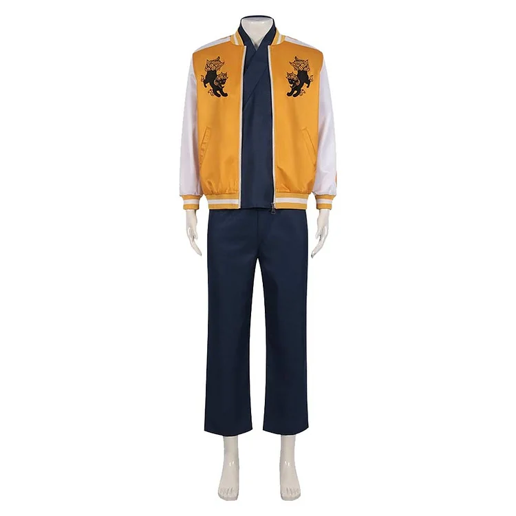 Wind Breaker (2024) Jo Togame Yellow Uniform Outfits Cosplay Costume Halloween Carnival Suit